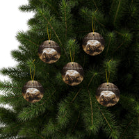 Ceramic Ornament — "A Savior Was Born" Nativity Christmas Tree Decoration