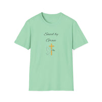 Saved By Grace Christian Shirt for Women Men Shirts for Christians