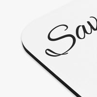 Saved By Grace - Mouse Pad - Christian Gifts for Women Men