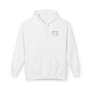 Jesus Has My Back Fleece Hoodie, Cozy Unisex Sweatshirt, Faith-Based Apparel, Perfect Gift for Christians