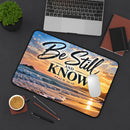 Be Still and Know Christian Desk Mat