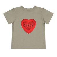 Jesus T-Shirt Christian Shirt for Toddlers Short Sleeve Tee Christian Toddler Christmas Shirt