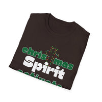 Christmas Spirit Activate Christmas shirt for women men holiday shirt