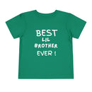 Best Lil Brother Ever Toddler Tee, Cute Kids Shirt, Sibling Gift, Birthday Gift for Toddlers, Family Matching Tee, Baby Shower Present