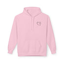 Jesus Has My Back Fleece Hoodie, Cozy Unisex Sweatshirt, Faith-Based Apparel, Perfect Gift for Christians