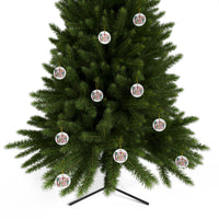 Ceramic Ornament — "Be The Light" Nativity Christmas Tree Decoration