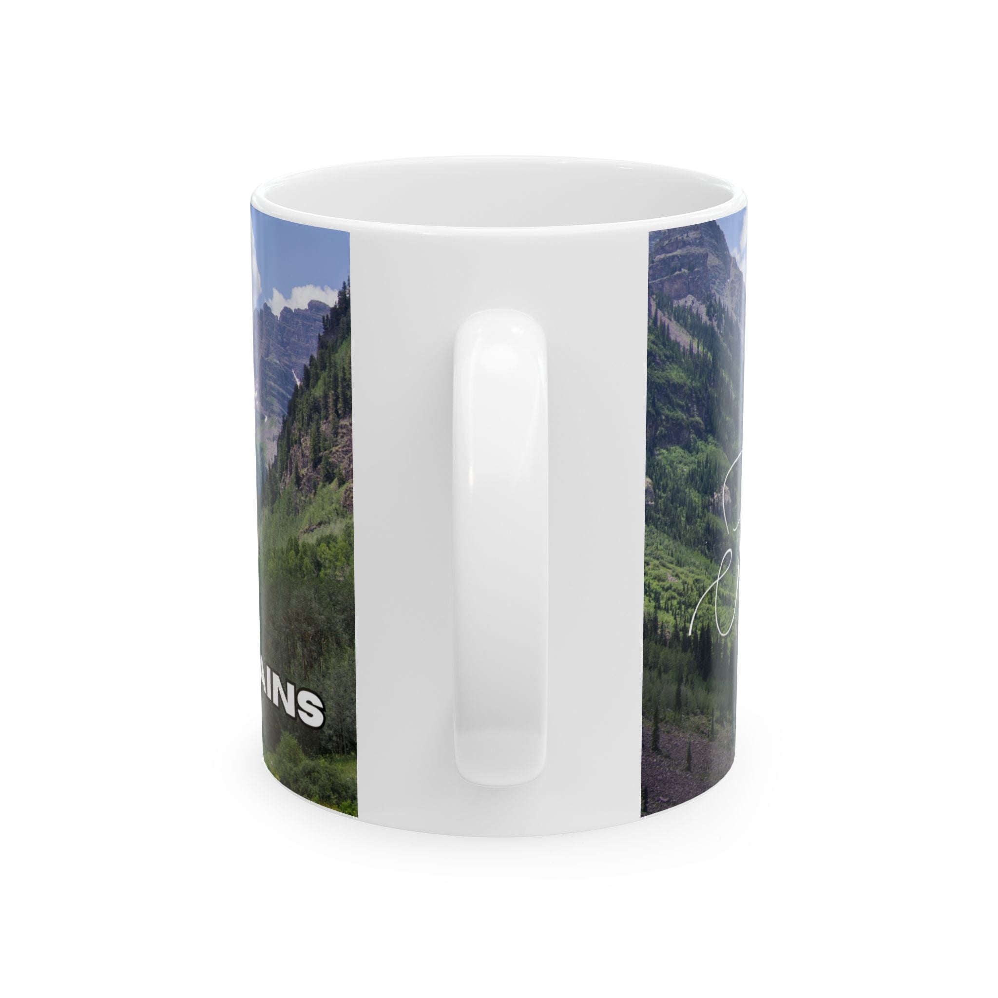 Faith Can Move Mountains Coffee Mug - Christian Gifts for Women Men - Faith Based Gifts
