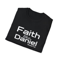 Faith Like Daniel T-Shirt – Christian Scripture Tee (Daniel 1:8)