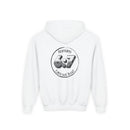 Youth Hoodie - Romans 6:7 'I Am Set Free' Christian Cross Sweatshirt Christian Hoodie for Boys