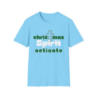 Christmas Spirit Activate Christmas shirt for women men holiday shirt