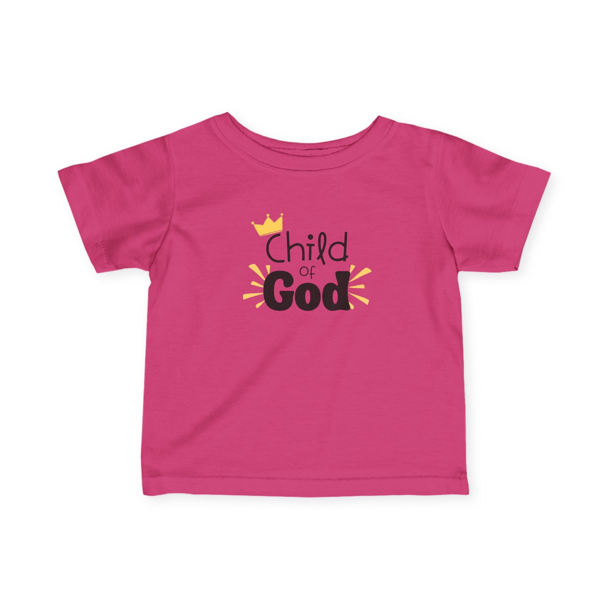 Infant Tee — "Child of God" Cute Religious Baby Shirt