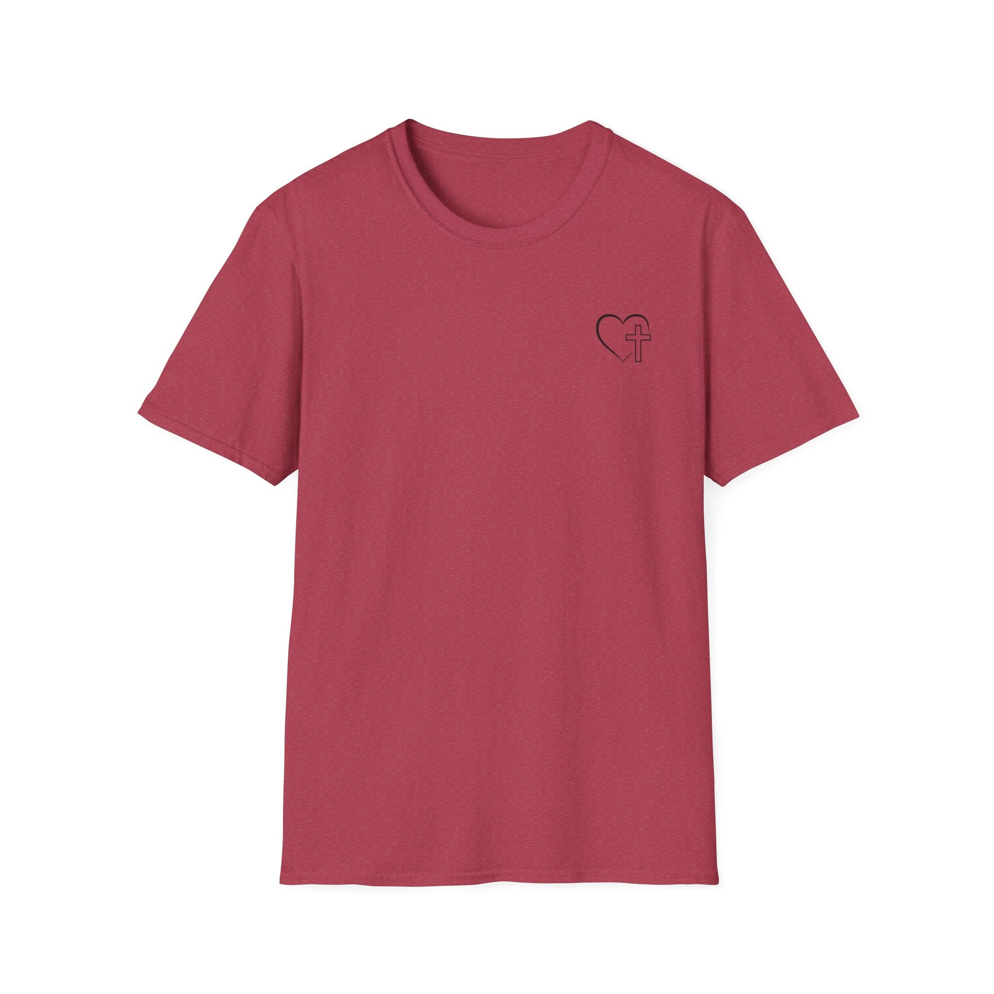 Back design - Christian T-Shirt — "Jesus Has My Back" Inspirational Faith Tee