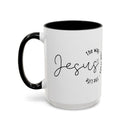 Jesus Coffee Mug – Script Faith Mug with “Jesus: The Way • The Truth • The Life” – Inspirational Religious Gift