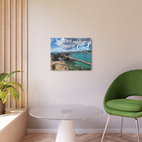 Faith Wall Art - Psalm 46:10 - Metal - Inspirational Wall Art Print Christian Gifts for Women Men