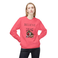 Believe Every Knee Shall Bow Christmas Sweatshirt - Christian Sweatshirts for Women Men - Christmas Sweatshirts for Christians  - Faith Christmas Sweatshirts