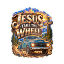 Jesus Take the Wheel – Vintage Truck Christian Vinyl Sticker