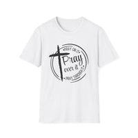 Pray Over It Christian T-Shirt — Cross Faith Prayer Tee