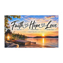 Faith Hope Love – Lakeside Bible Christian Car Magnet