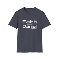 Faith Like Daniel T-Shirt – Christian Scripture Tee (Daniel 1:8)