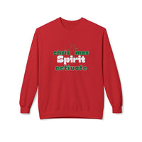 Christmas Spirit Activate Christmas Sweatshirt - Christian Sweatshirts for Women Men - Christmas Sweatshirts for Christians  - Faith Christmas Sweatshirts
