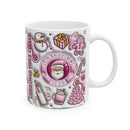 Holiday Hot Chocolate Mug – Christmas Coffee Vibes Christmas Ceramic Cup