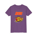 Kids 'Jesus Is My Superhero' T-Shirt — Christian Youth Tee