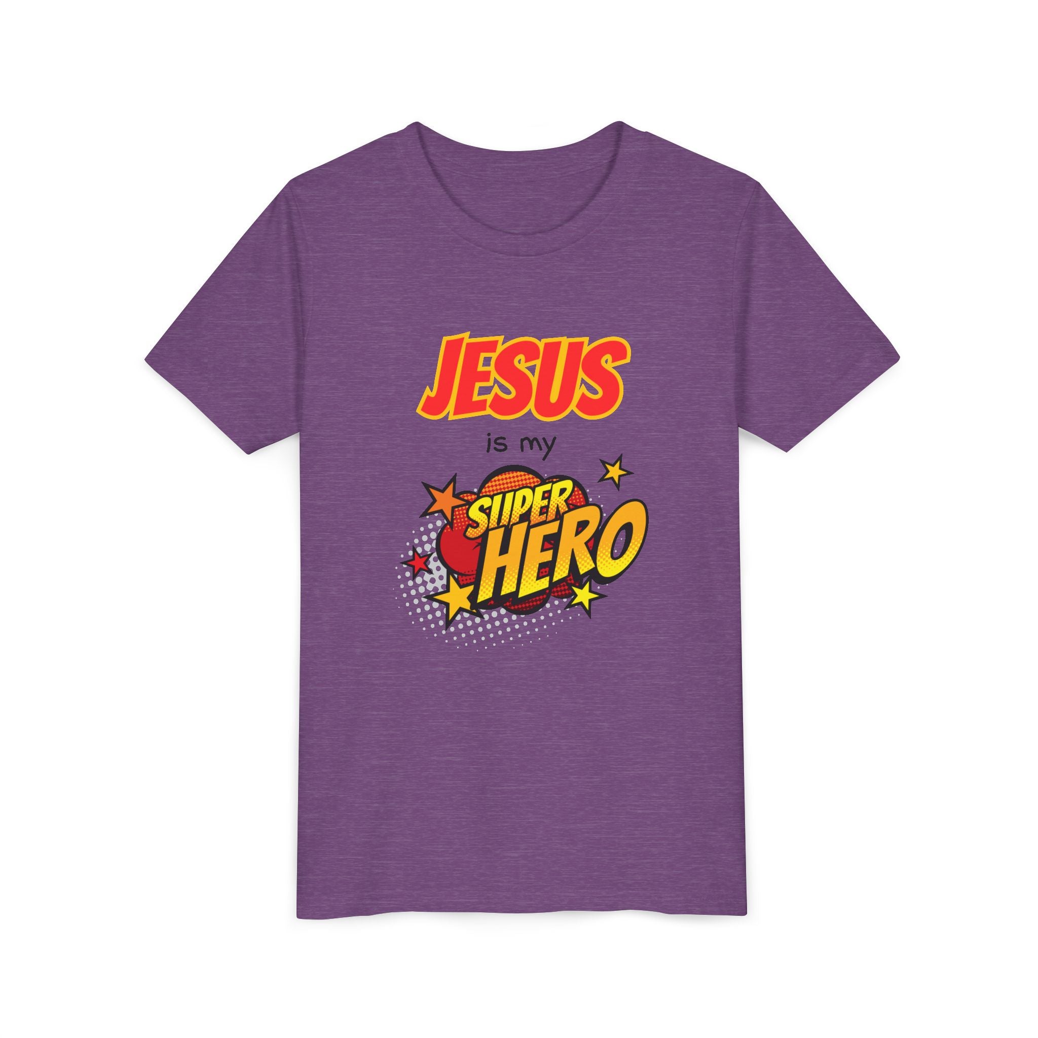 Kids 'Jesus Is My Superhero' T-Shirt — Christian Youth Tee