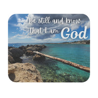 Faith Gifts - Psalm 46:10 - Mouse Pad - Christian Gifts for Women Men