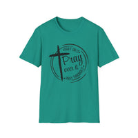 Pray Over It Christian T-Shirt — Cross Faith Prayer Tee