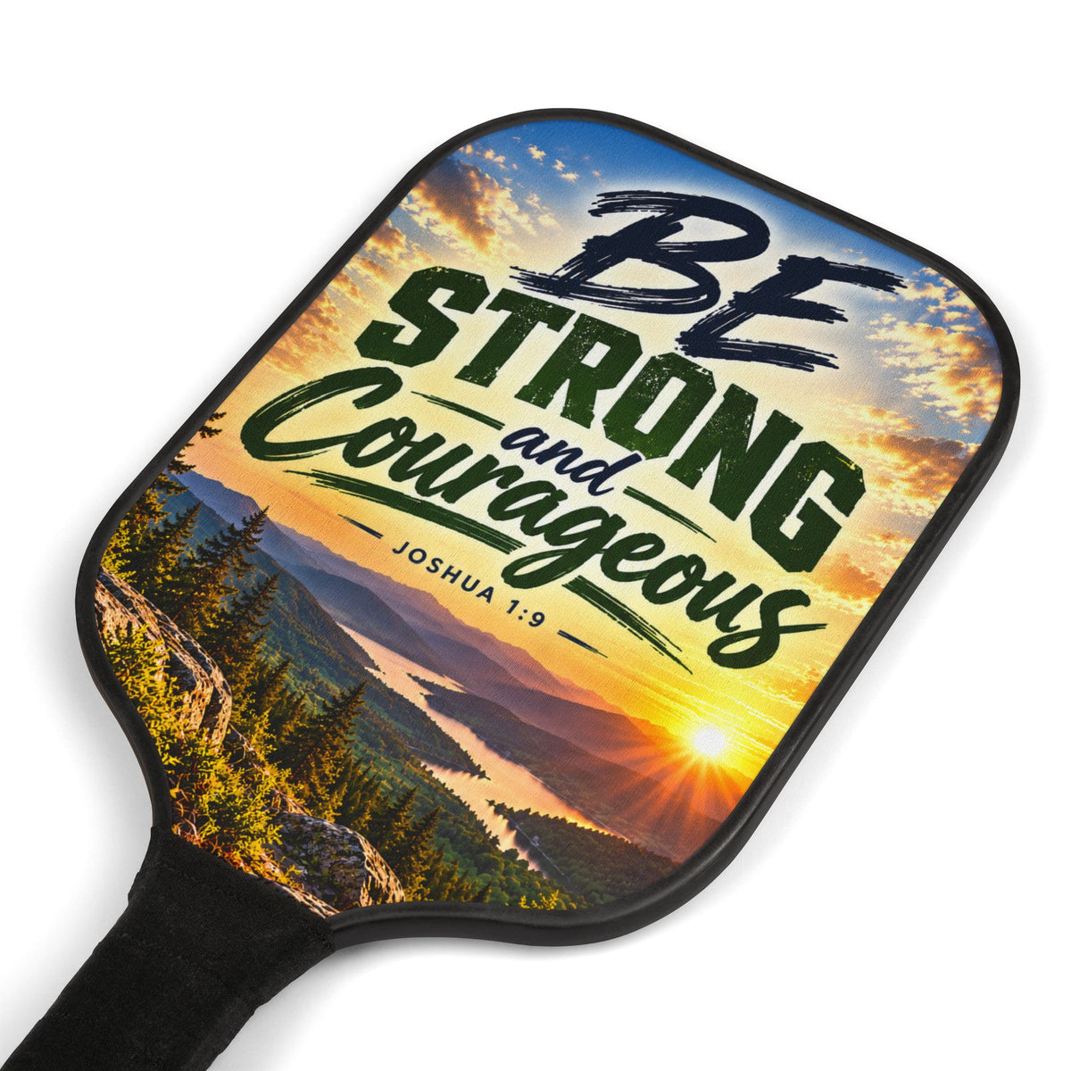 Be Strong and Courageous – Christian Pickleball Set