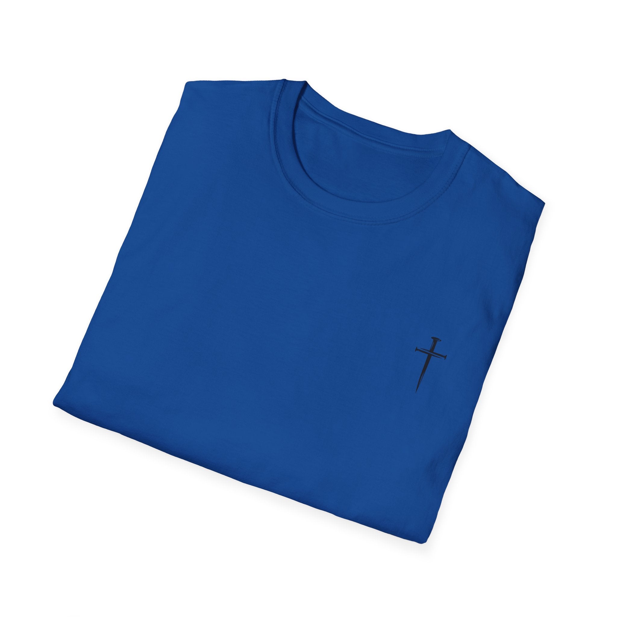 Back design - Jesus Has My Back T-Shirt — Christian Faith Cross Tee