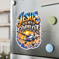 Jesus Is My Copilot – Airplane Christian Vinyl Sticker