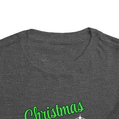 Christmas Cheer Squade Christian Christmas Shirt for Toddlers Short Sleeve Tee Christian Toddler Christmas Shirt