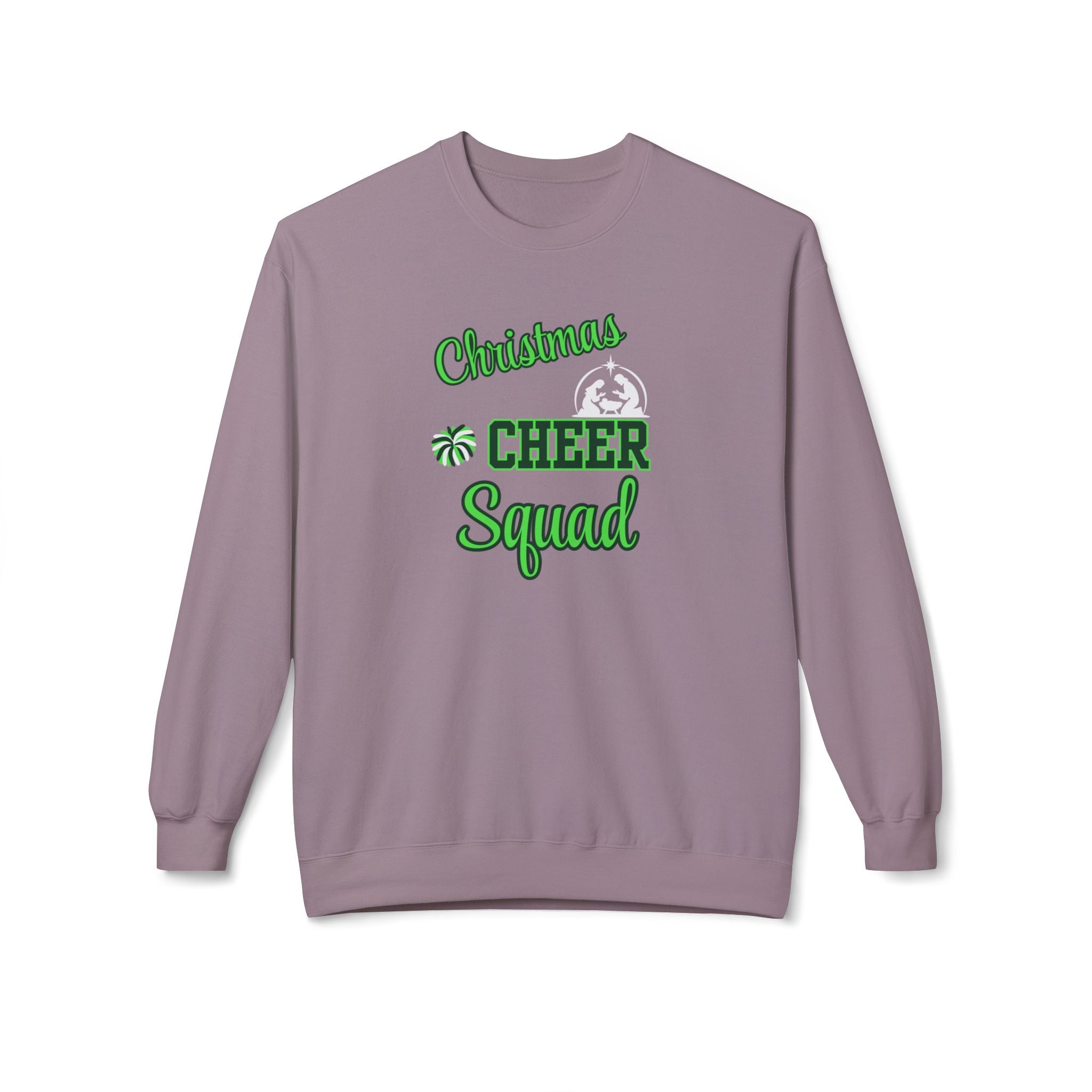 Christmas Cheer Squad Sweatshirt - Christian Sweatshirts for Women Men - Christmas Sweatshirts for Christians  - Faith Christmas Sweatshirts