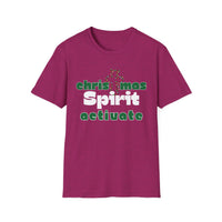 Christmas Spirit Activate Christmas shirt for women men holiday shirt