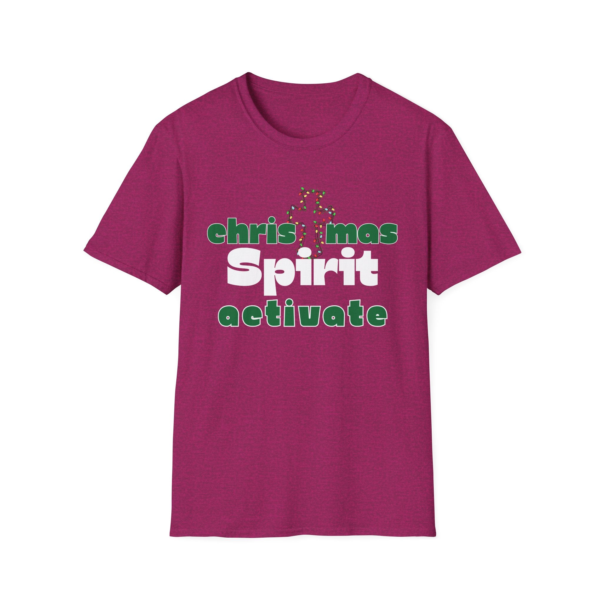Christmas Spirit Activate Christmas shirt for women men holiday shirt