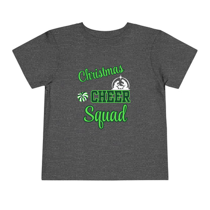 Christmas Cheer Squade Christian Christmas Shirt for Toddlers Short Sleeve Tee Christian Toddler Christmas Shirt