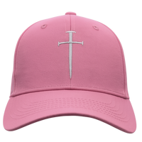 Three Nails Christian Baseball Cap - Embroidered Breathable Cotton Faith Hat - Comfortable - Adjustable - Religious Gift for Men Women Faith Ballcap Christian Baseball Cap