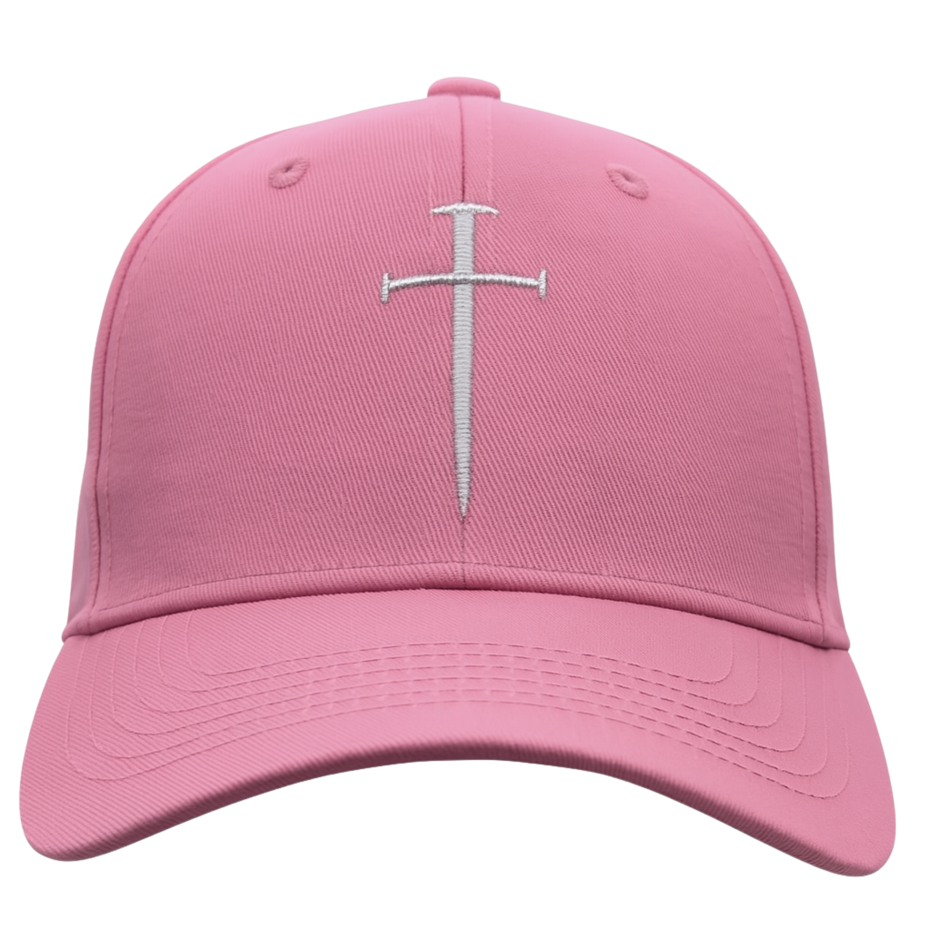 Three Nails Christian Baseball Cap - Embroidered Breathable Cotton Faith Hat - Comfortable - Adjustable - Religious Gift for Men Women Faith Ballcap Christian Baseball Cap