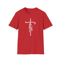 Faith Unisex Softstyle T-Shirt | Christian Shirts for Women Men - Faith Based Gifts