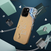 iPhone Inspirational Magnetic Phone Case, Unique Phone Accessories, Faith-Based Gifts, Coastal Vibes, Walk by Faith Design