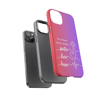 iPhone - Faith, Love & Hope Gradient Phone Case