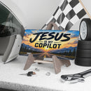 Jesus Is My Copilot Christian Vanity Plate