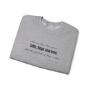 Embroidered Corinthians Faith, Hope Love Unisex Heavy Blend Crewneck Sweatshirt