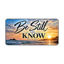 Be Still and Know Christian Desk Mat