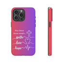 iPhone - Faith, Love & Hope Gradient Phone Case