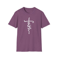 Faith Unisex Softstyle T-Shirt | Christian Shirts for Women Men - Faith Based Gifts