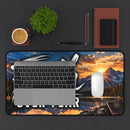 Faith Over Fear Christian Desk Mat