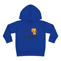 Toddler Hoodie — "Faith Like Daniel" Lion Christian Pullover