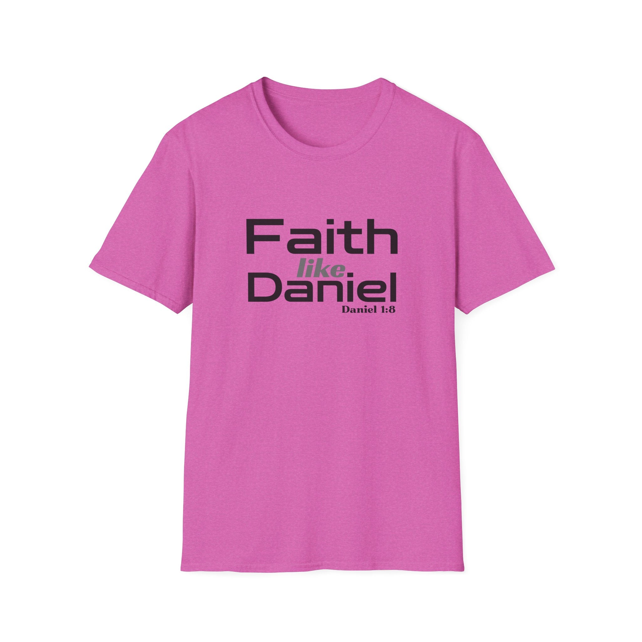 Faith Like Daniel T-Shirt – Christian Scripture Tee (Daniel 1:8)